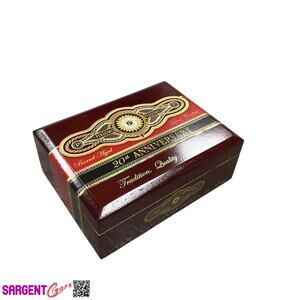 Perdomo 20th Anniversary Sun Grown Robusto Empty Wooden Cigar Box 8x6x3